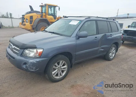 2006 Toyota Highlander Hybrid V6 from USA, damaged, VIN JTEEW21A060011883